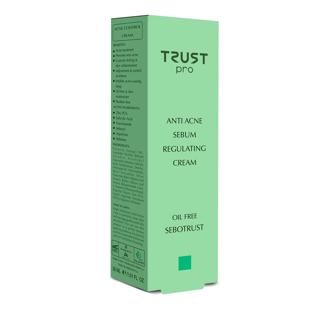 Trust کرم کنترل کننده آکنه و چربی پوست (30 ml)