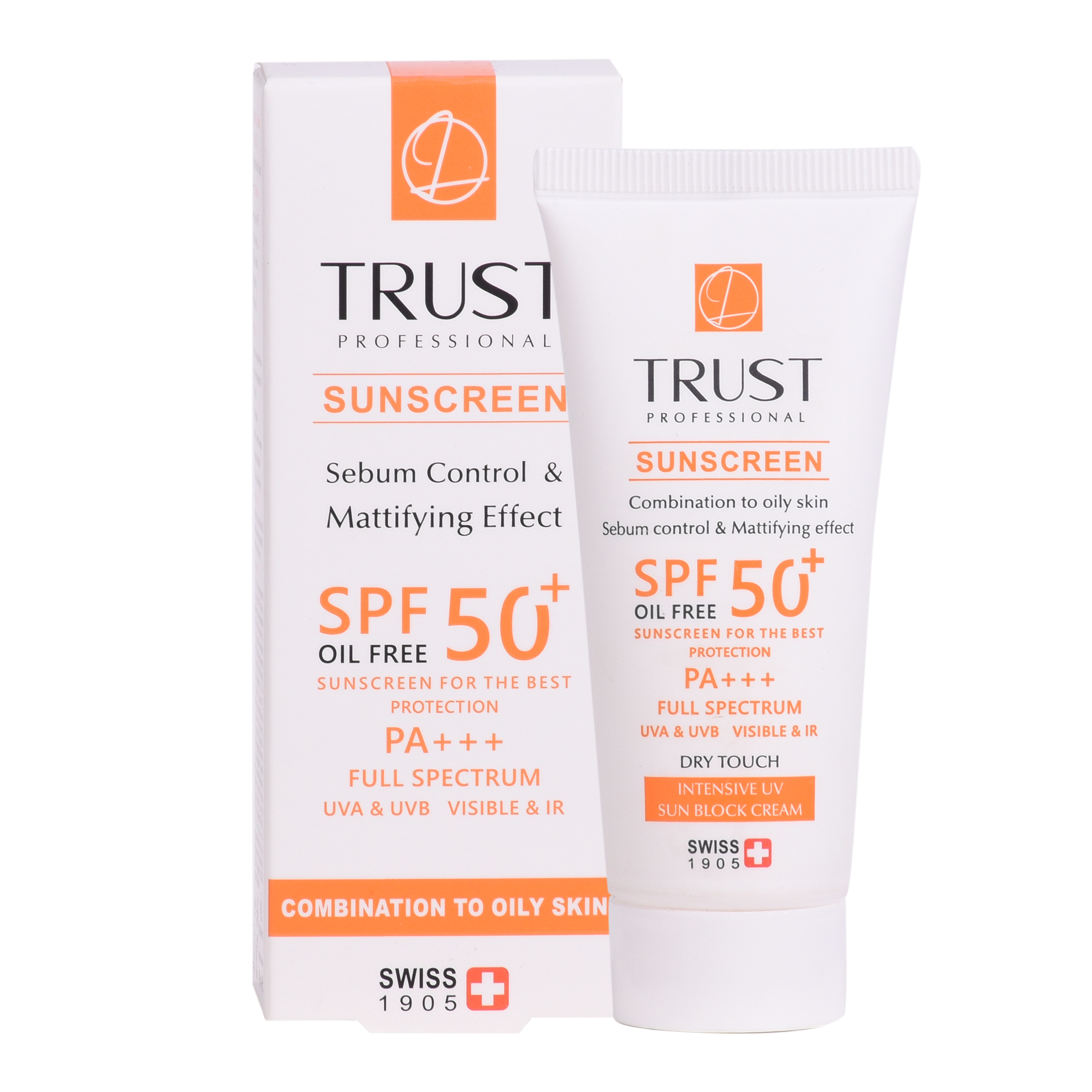 Trust Invisible Sunscreen Protection (Oily & Combination Skin) (40 ml)