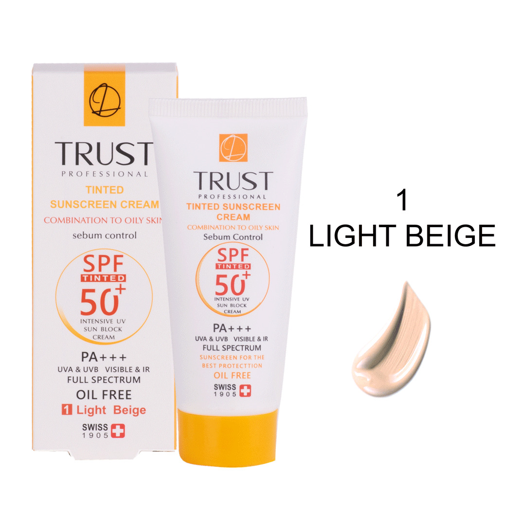 Trust Tinted Sunscreen Protection (Oily & Combination Skin) (40 ml)