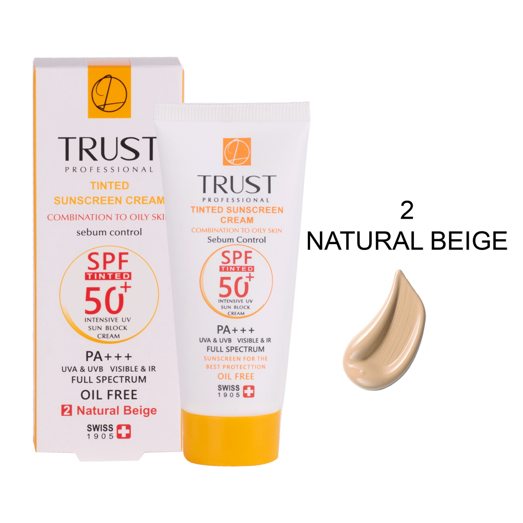 Trust Tinted Sunscreen Protection (Oily & Combination Skin) (40 ml)